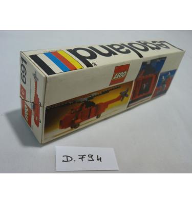 Lego Legoland 691 - CSAK ÜRES DOBOZ!