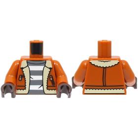 Figura felsőtest kezekkel - mintás/matricás™