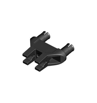 Technic elem 1 x 3, dupla pinnel