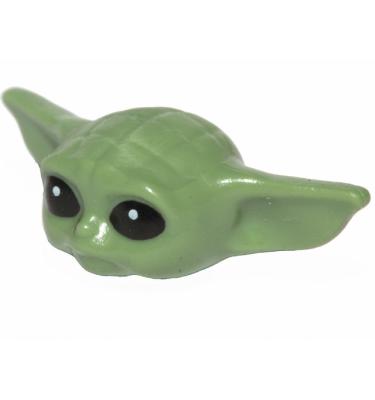 Minifigura fej - SW Din Grogu