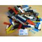 Lego válogatott 2 soros, lapos, vegyes elemek