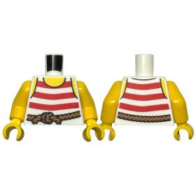 Figura felsőtest kezekkel - mintás/matricás™