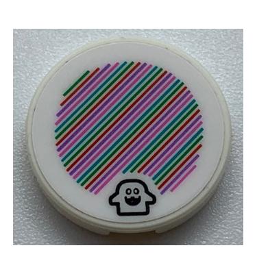 2 x 2 kerek csempe - mintás/matricás