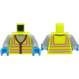 Figura felsőtest kezekkel - mintás/matricás™