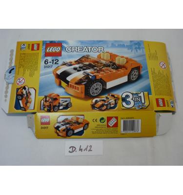 Lego Creator 31017 - CSAK ÜRES DOBOZ!