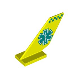 Jármű farok elem 2 x 4 x 6 - MINDKÉT OLDAL MINTÁS / MATRICÁS™