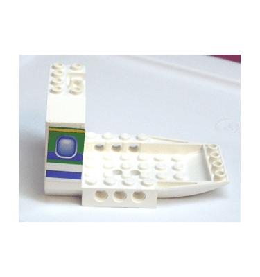 Repülőgép pilótafülke 6 x 10 x 5 (MINDKÉT OLDAL MATRICÁS)