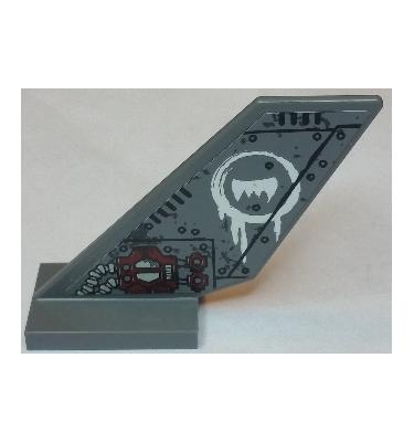 Jármű farok elem 2 x 4 x 6 - mintás/matricás