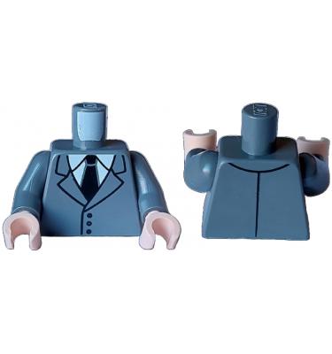 Figura felsőtest kezekkel - mintás/matricás