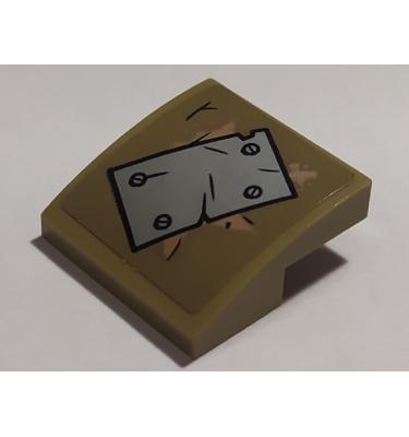 2 x 2 x 2/3 íves lejtő - mintás/matricás