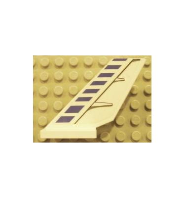 Jármű farok elem 2 x 4 x 6 - mintás/matricás