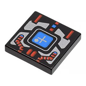 Csempe 2 x 2 - mintás/matricás™