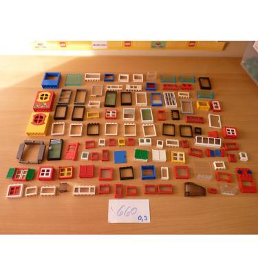 LEGO Alkatrészek/Ajtó, ablak elemek