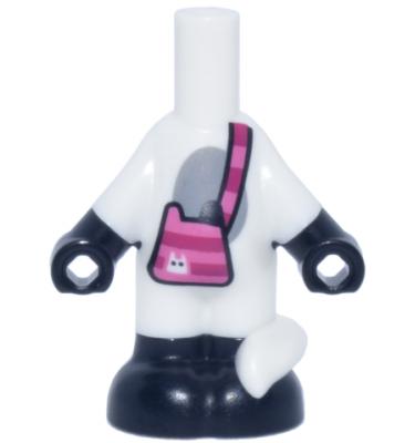 Mikrofigura test - mintás/matricás