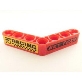 Technic hajlított emelőkar 1 x 7 - mintás/matricás™