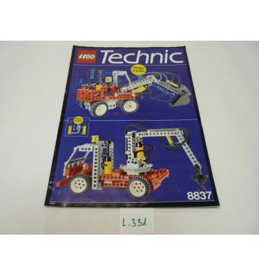 Lego Technic 8837 - CSAK ÖSSZERAKÁSI ÚTMUTATÓ