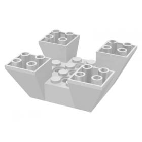 Fordított, négyszögű lejtő 6 x 6 x 2 (65°)™