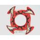 Gyűrű 4 x 4 (Ninjago Spinner Crown) - mintás/matricás