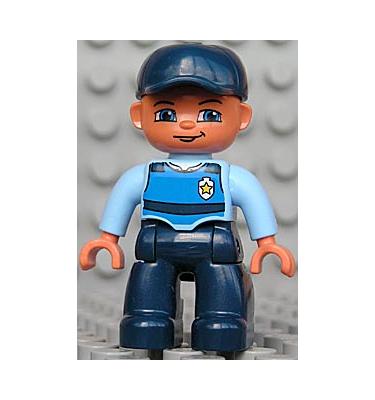 Duplo Lego Ville minifigura (férfi)