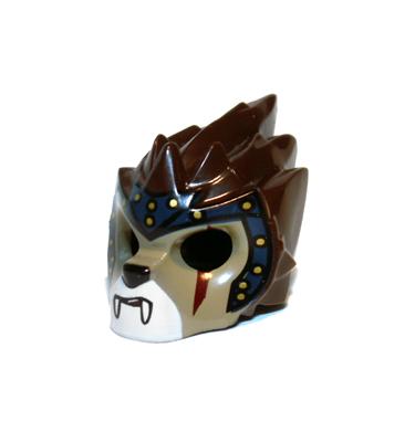 Minifigura maszk (oroszlán)