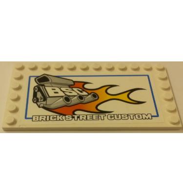 Módosított csempe 6 x 12 - mintás/matricás