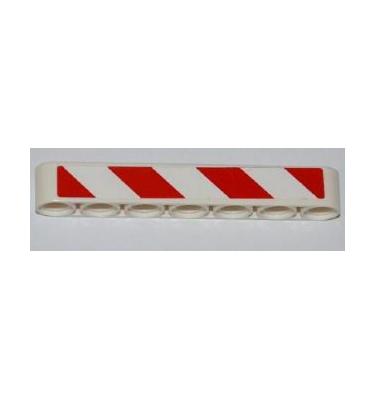 Technic emelőkar 1 x 7 - mintás/matricás