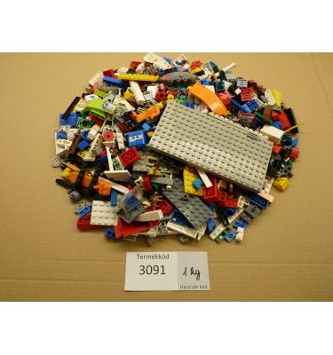 1 kg ömlesztett, vegyes használt, előfordulhat: karcos, elszíneződött, sérült alkatrész (3091)