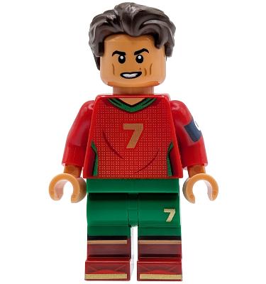 Cristiano Ronaldo minifigura