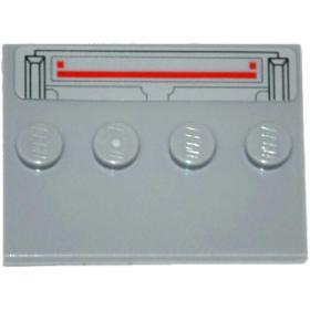 Csempe, Módosított 3 x 4 - mintás/matricás™