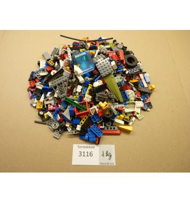 1 kg ömlesztett, vegyes használt, előfordulhat: karcos, elszíneződött, sérült alkatrész (3116)