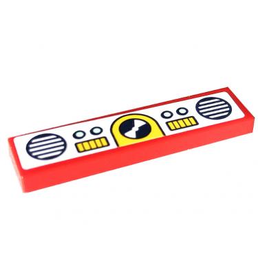 Csempe 1 x 4 - mintás/matricás