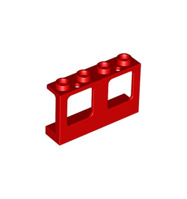 Ablak 1 x 4 x 2, üveg nélkül