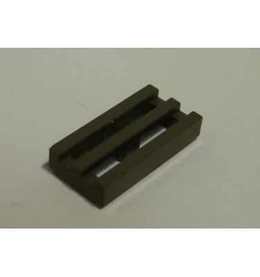 1 x 2 módosított csempe, rács elem