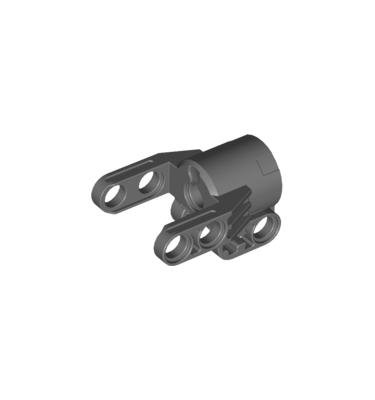 Technic tengely és pin csatlakozóblokk 4 x 3 x 2 1/2 (lineáris aktuátor tartó)