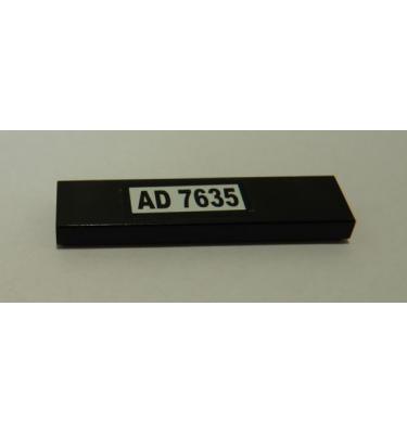 Csempe 1 x 4 - mintás/matricás