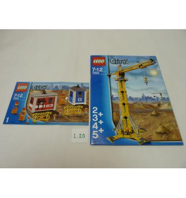 Lego City 7905 - CSAK ÖSSZERAKÁSI ÚTMUTATÓ!!!