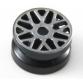 Felni 11mm D. x 6mm 8 'Y' küllőkkel, ezüstszínű mintával - mintás/matricás