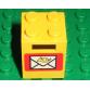 Tároló, doboz 2 x 2 x 2 - mintás/matricás