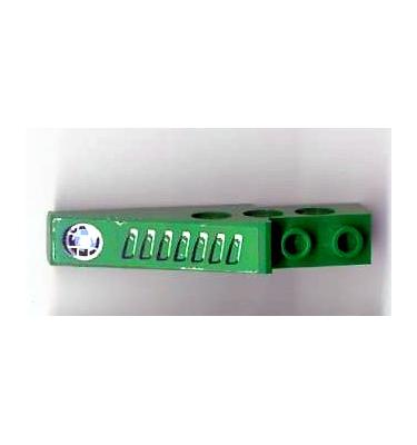 Technic lejtő elem 6 x 1 x 1 2/3 - mintás/matricás