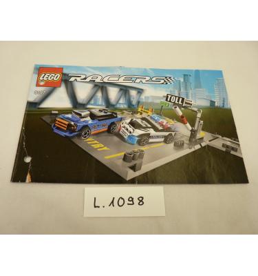 Lego Racers 8197 - CSAK ÖSSZERAKÁSI ÚTMUTATÓ!