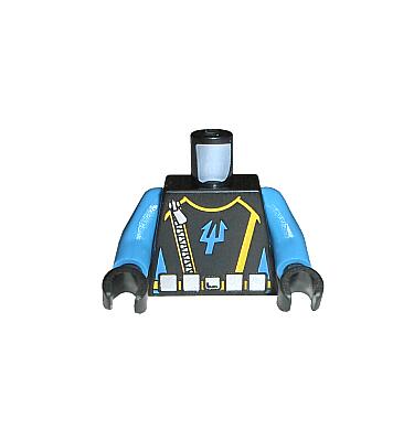 Figura felsőtest kezekkel - mintás/matricás