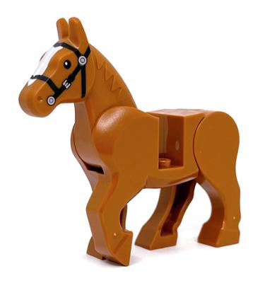 Ló, mozgatható lábakkal