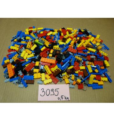 0,5 kg ömlesztett, vegyes ÚJ LEGO® alkatrész (3095)