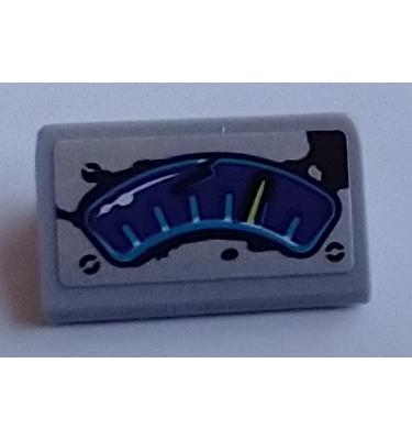 Lejtő 30° 1 x 2 x 2/3 - mintás/matricás