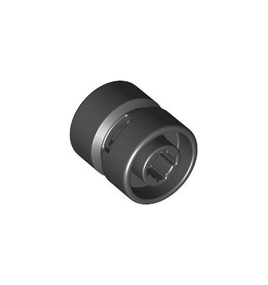 Kerék 11mm D. x 12mm, lyuk bevágva a keréktartó pinhez