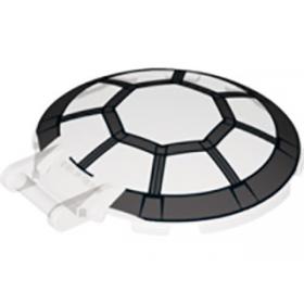 Tányér 6 x 6 - mintás/matricás™