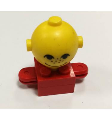 Homemaker figura / Maxifigure törzs fejjel - mintás/matricás