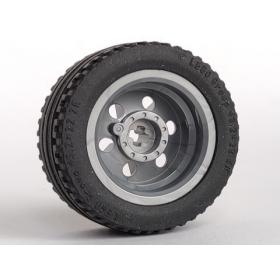 Kerék 30.4mm D. x 20mm, megerősített felni fekete 43.2 x 22 ZR abronccsal™
