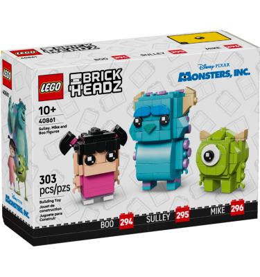 Sulley, Mike és Boo figurák