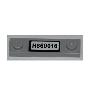 1 x 4 módosított lapos elem - mintás/matricás